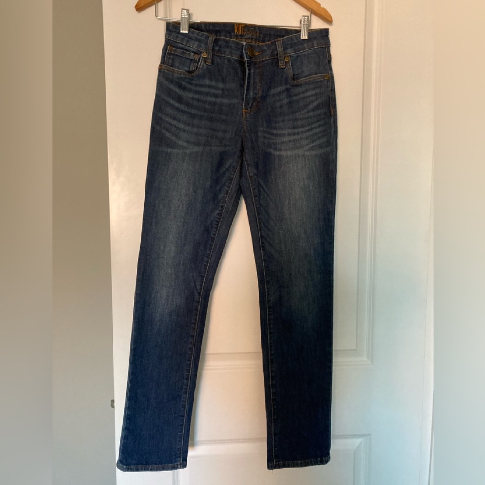 Kut from the cloth straight leg jeans